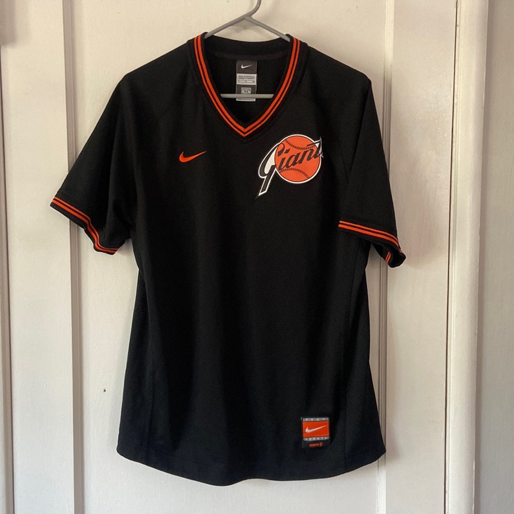 San Francisco Giants Pull Over Jersey Nike Coopertown